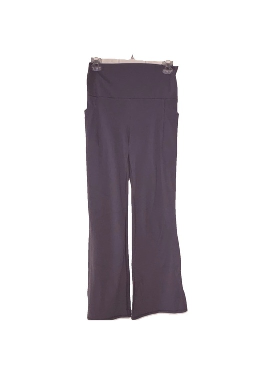 Athleta Pants - Athleta Salutation Stash Flare Yoga Pants Dusk Violet Medium Workout Yoga Gym